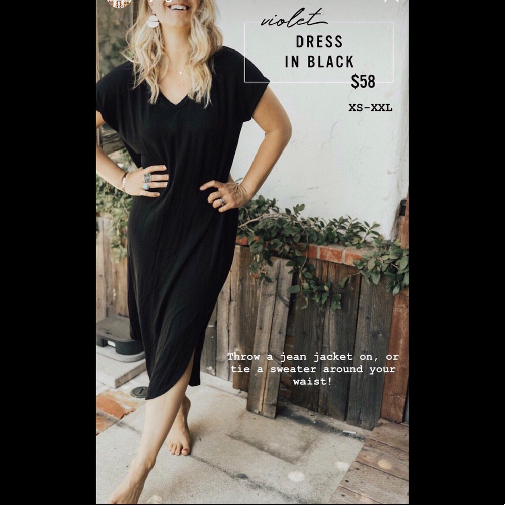 Carly Jean Los Angeles Violet Dress